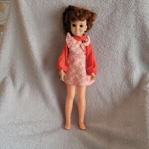 Vintage 1968 Ideal Toy Doll Crissy Doll 18" tall